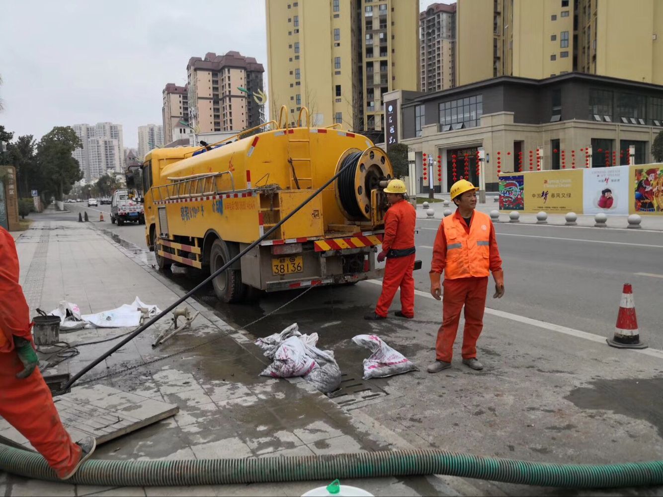 安达排污管道清淤-管道清洗